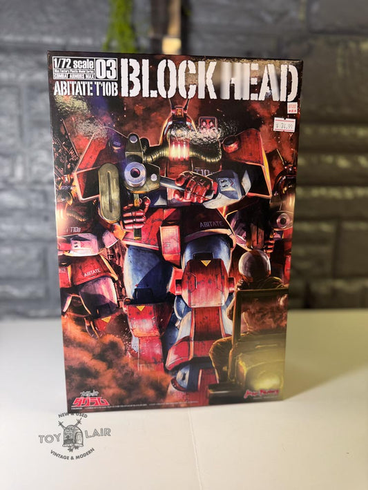 Fang of the Sun Dougram Combat Armors MAX 03 Abitate T-10B BLOCKHEAD 1/72 Scale Model Kit