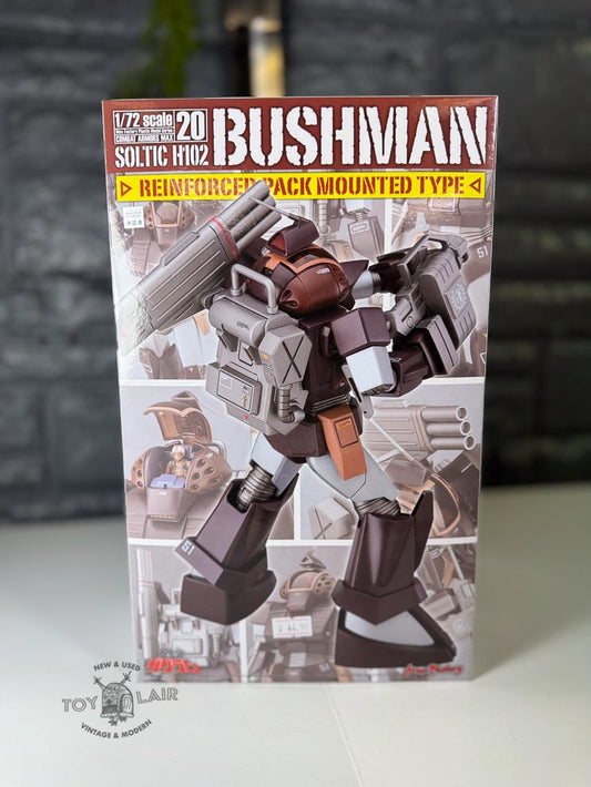 Fang of the Sun Dougram 1/72 Scale Model Combat Armors MAX 20: Soltic H102 BUSHMAN Reinforced Pack Mounted Type