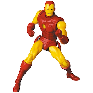 Pre-Order: MAFEX The Invincible Iron Man (Red and Yellow Armor)