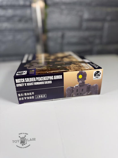 Warriors Workshop Loyalty 'G' Assist Humanoid Soldier WWS-0-01/02 Match Soldier/Peacekeeping Armor 1/30 Scale Model