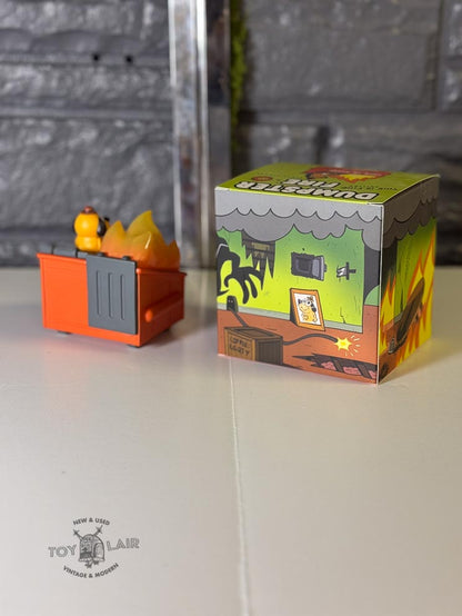 Dumpster Fire Vinyl Figure by 100% Soft
