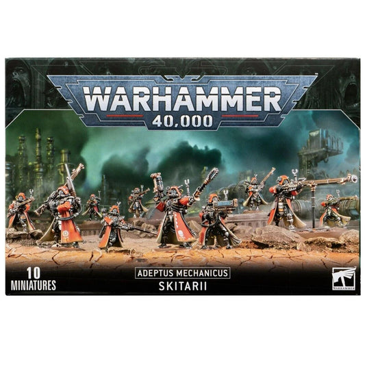 Games Workshop Warhammer 40K Adeptus Mechanicus Skitarii 10 miniatures