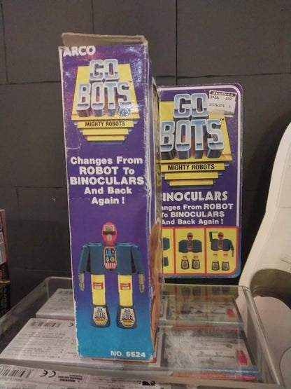 1985 Arco Gobots Go Bots Binoculars Robot Action Figure In Box