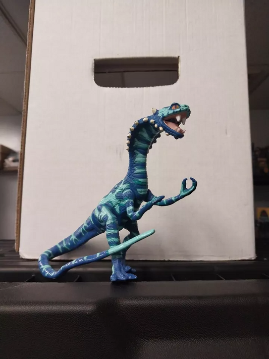 Vintage Playmates 1996 Primal Rage Vertigo Blue Atari Games Dinosaur Figure only