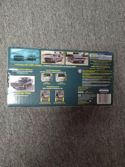 Revell Steve Mcqueen Bullitt Diecast 68 Ford Mustang And Figure 1:25 Scale