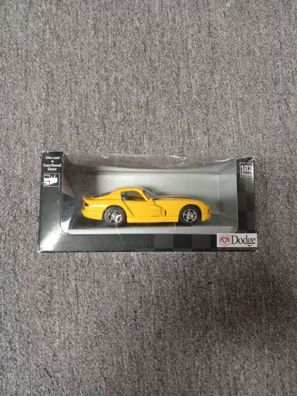 New Ray 1/32 Diecast Dodge Viper City Cruiser Collection Yellow