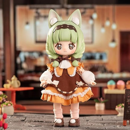 BJD Dolls Dream Town Series Blind Box Ball Jointed Doll Collectable Action Figure Posable Dress Up Doll