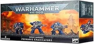 Games Workshop Warhammer 40K Space Marines Primaris Eradicators 3 Miniatures