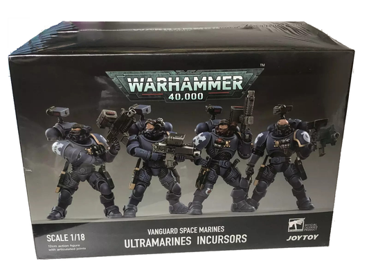 Toyjoy Warhammer 40K Ultramarines Incursors Box of 4 1/18  Scale Figures
