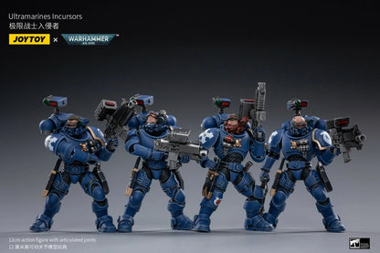 Toyjoy Warhammer 40K Ultramarines Incursors Box of 4 1/18  Scale Figures