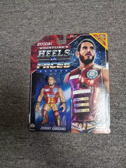 Johnny Gargano Heels And Faces Action Figure With Defender WWE