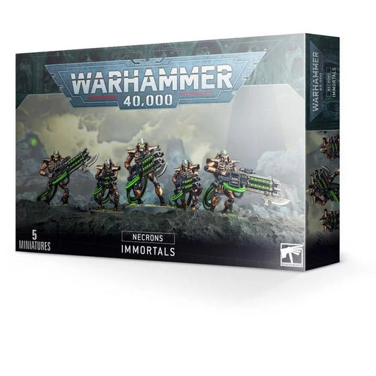 Games Workshop Warhammer 40K Necrons Immortals 5 Miniatures