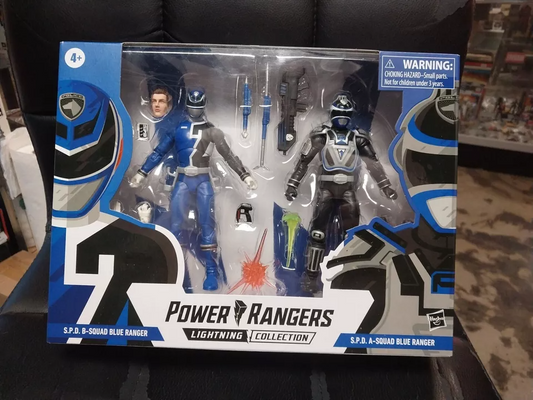 Power Rangers Lightning Collection S P D Squad Set