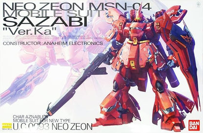 Bandai Neo Zeon MSN-04 Mobile Suit Sazabi Ver.Ka Model UC0093