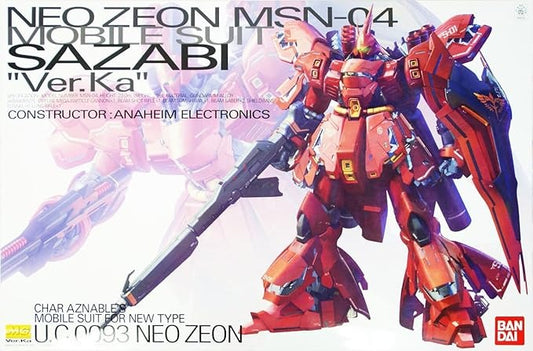 Bandai Neo Zeon MSN-04 Mobile Suit Sazabi Ver.Ka Model UC0093
