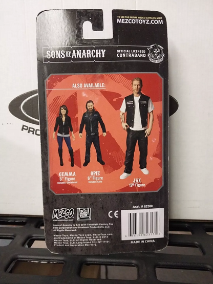 GEMMA FIGURE SONS OF ANARCHY 6" BLOODY VARIANT MEZCO 2014 NEW
