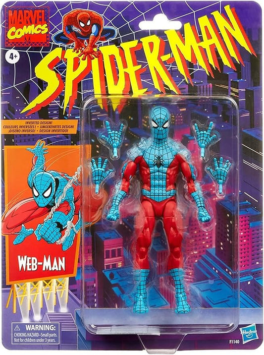 Hasbro Marvel Legends Series Spider-Man Web-Man 6" Action Figure