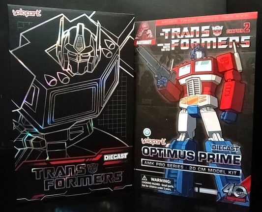 Yolopark Transformers Chapter 2 Optimus Prime 2024 AMK Pro Series 20 CM Model Kit #AMKPG1OP