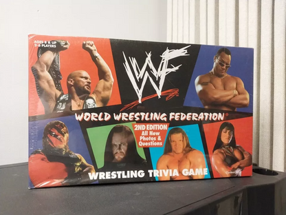 WWF World Wrestling Federation Trivia Game, 2nd Edition, 1998, Cardinal Games